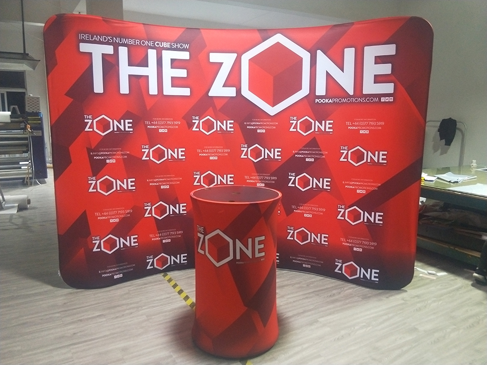 pop up counter display